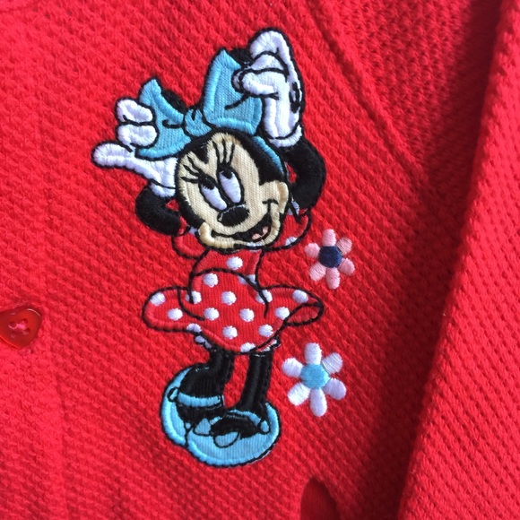 NWT Disney Sweet Day Out Minnie Mouse Cardigan - Picture 2 of 5